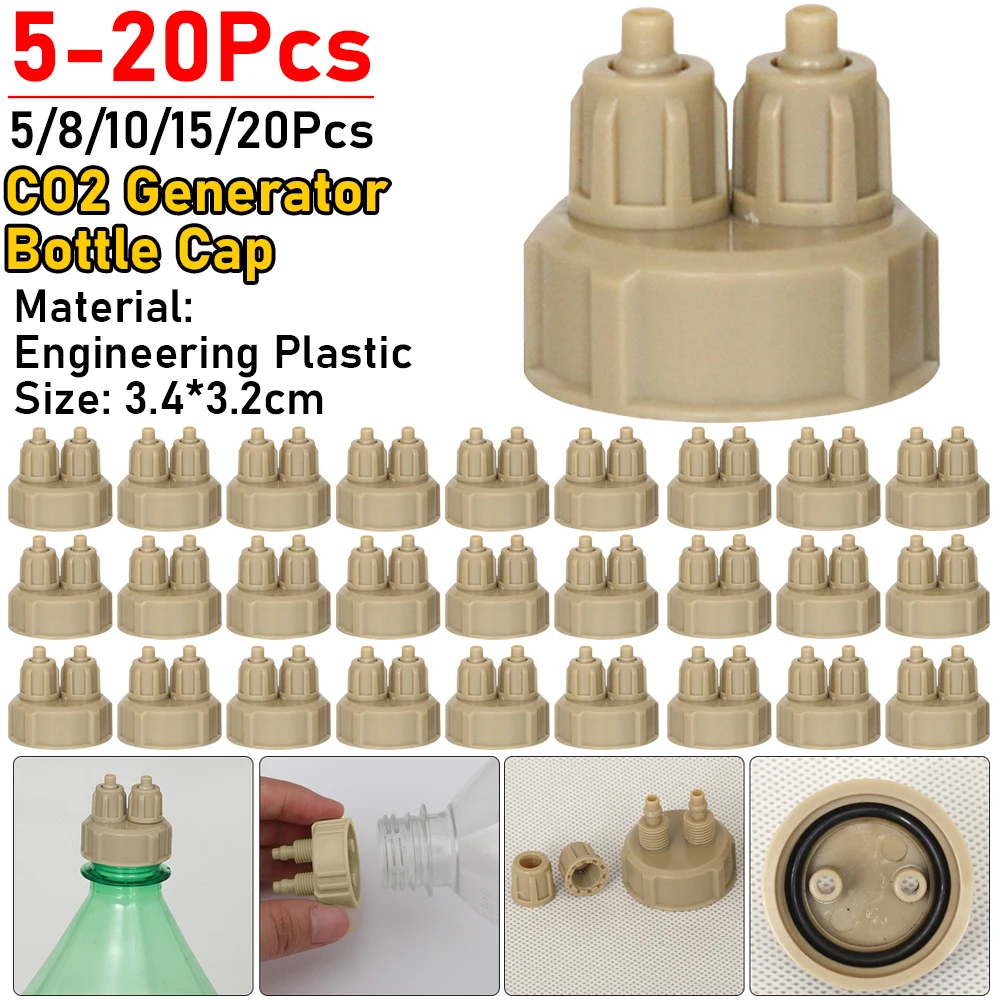 5-20Pcs Plastic CO2…