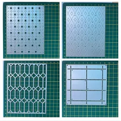AOKEDIY Craft metal cutting dies cut die mold Background frame Scrapbook paper craft knife mould blade punch stencils dies