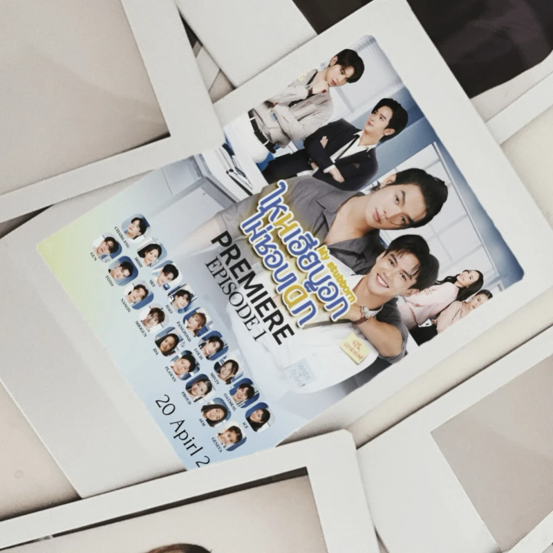 30/50PC No Repeat Boatoat Boat Yongyut Oat Pasakorn Lomo Card Thai TV My Stubborn Drama Stills Pai Li De 3 Inch Small Cards
