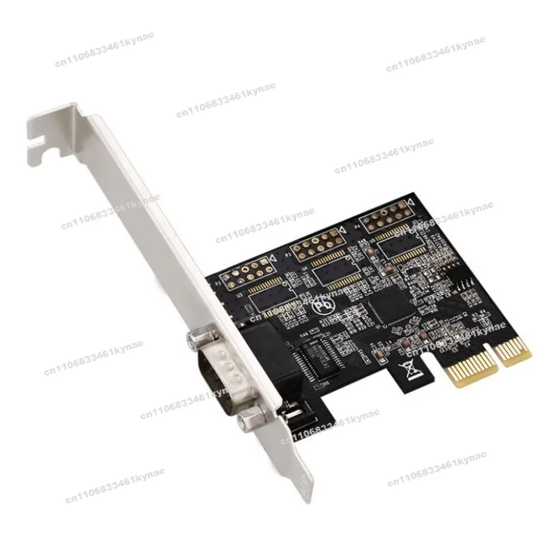 Suitable for PCI-E Serial Port Card PCIe To COM Serial Port RS232 Interface Industrial Expansion Card AX99100