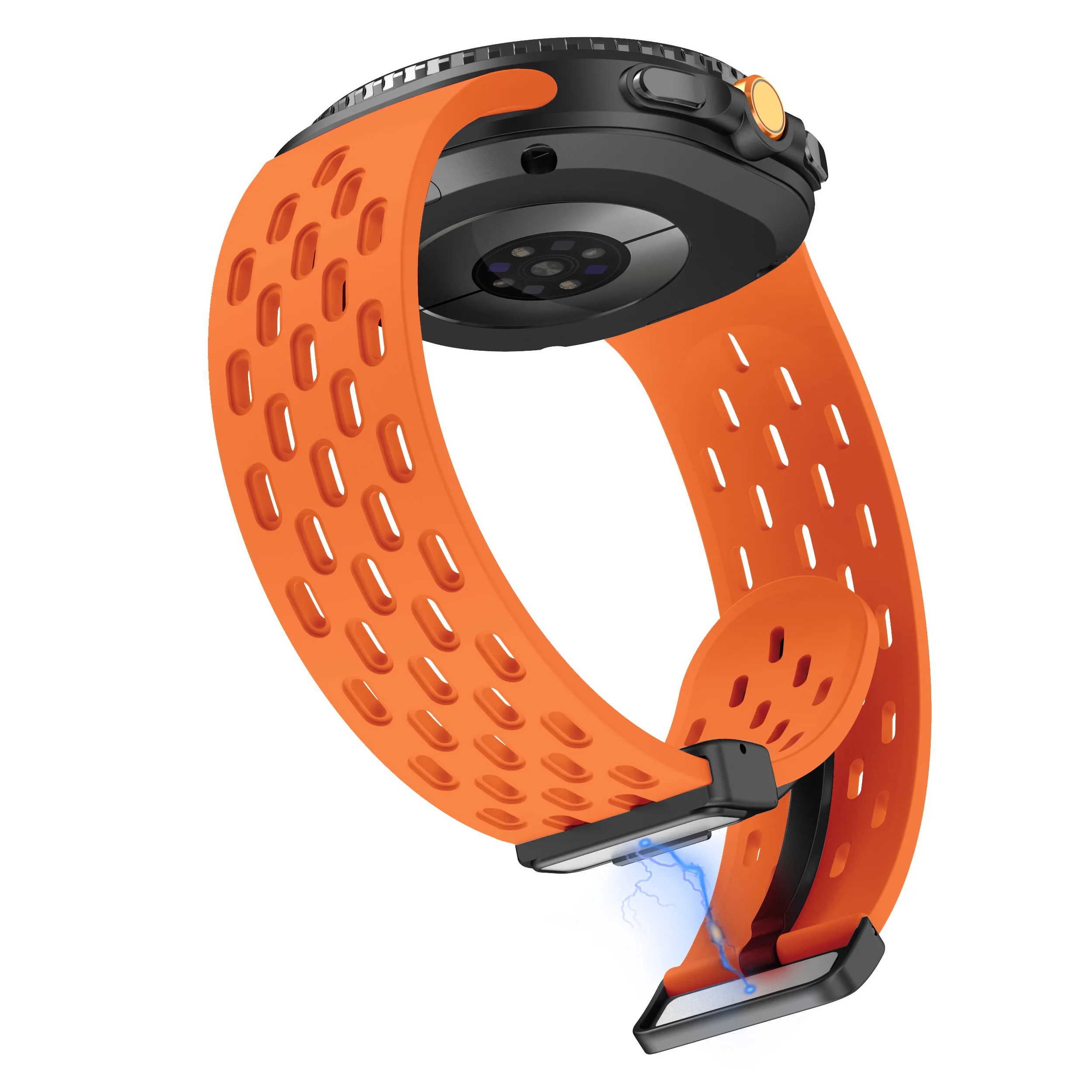 Cinturino magnetico in silicone per Samsung Galaxy 8 44mm 40mm Cinturino di ricambio moda sportiva per Galaxy 8 Classic/40 44mm