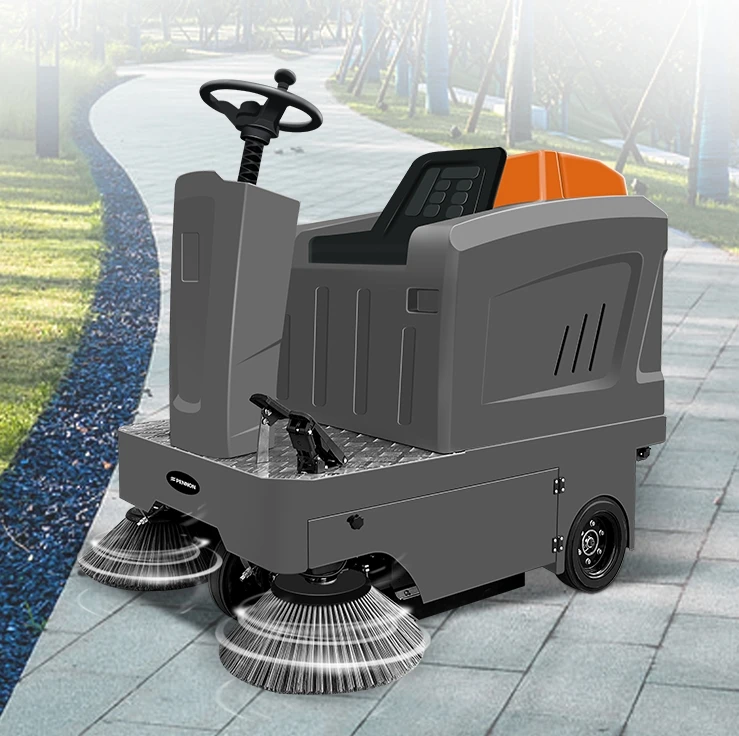 Multi functional driving electric sweeper factory workshop property community environmental sanitation vacuum cleaner