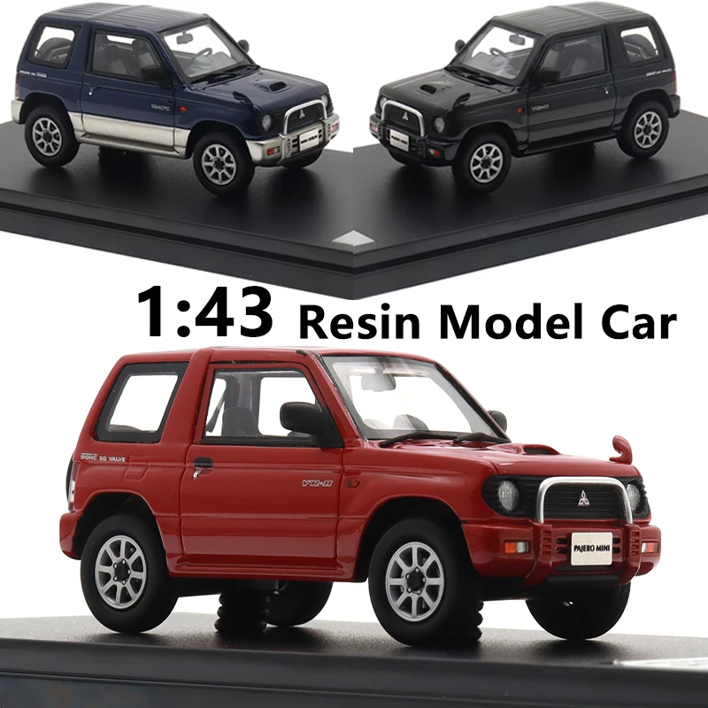 

Hi-Story 1:43 Resin Model Cars PAJERO MINI【VR-II (1994)】Refined Car Model Simulation Vehicles Collectible Decoration Toys Gifts