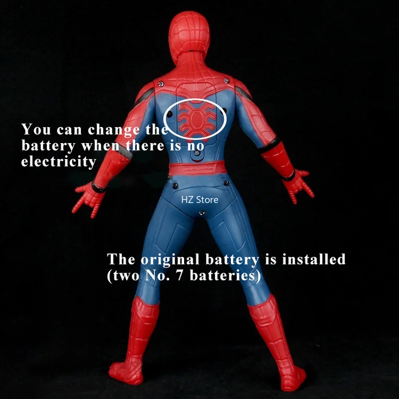 マーベルスパイダーマンデラックストアクションフィギュア、ホームから