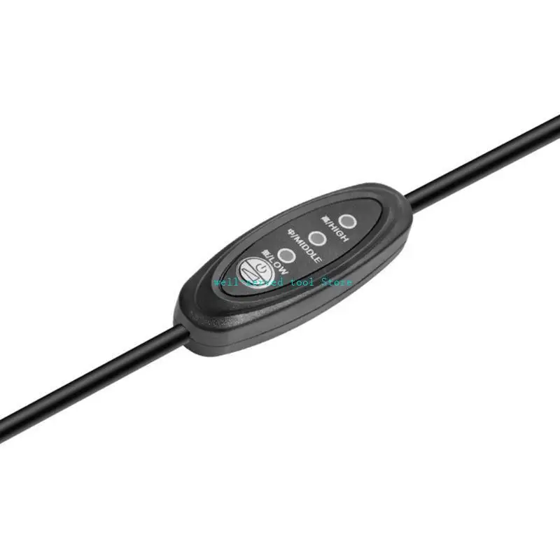 G88A Motor Speed Controller 5V 5.5x2.1mm 3 Gear Variable Speed Controller Fan Speed Controller for Electric Motor