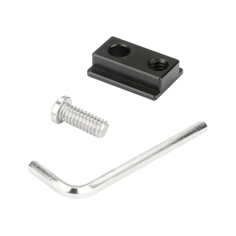 Bloque de montaje pequeño CAMVATE con puntos de montaje de 1/4"-20 para accesorios de jaula de cámara