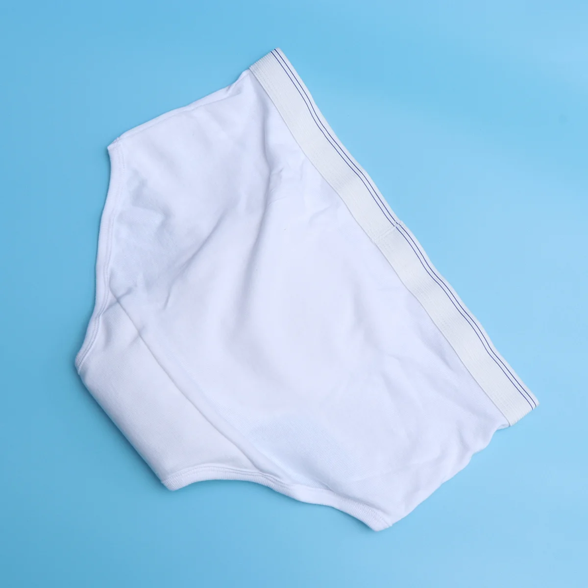 

Adult Diaper Panties Reusable Mens Incontinence Cotton Urine Briefs Waterproof Front Absorbent Pad