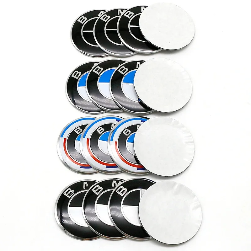 

Car Steering wheel decals Wheel hub caps Cover Motorcycles Metal emblem For BMW F07 F90 F10 F11 F18 G30 G31 E60 E61 accessories