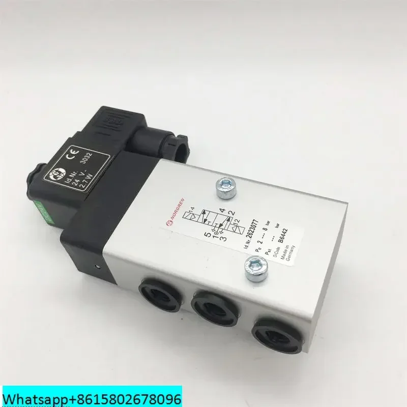 Electromagnetic valve 2623077/2623079/2636047 Plate mounted pneumatic directional valve Norgren