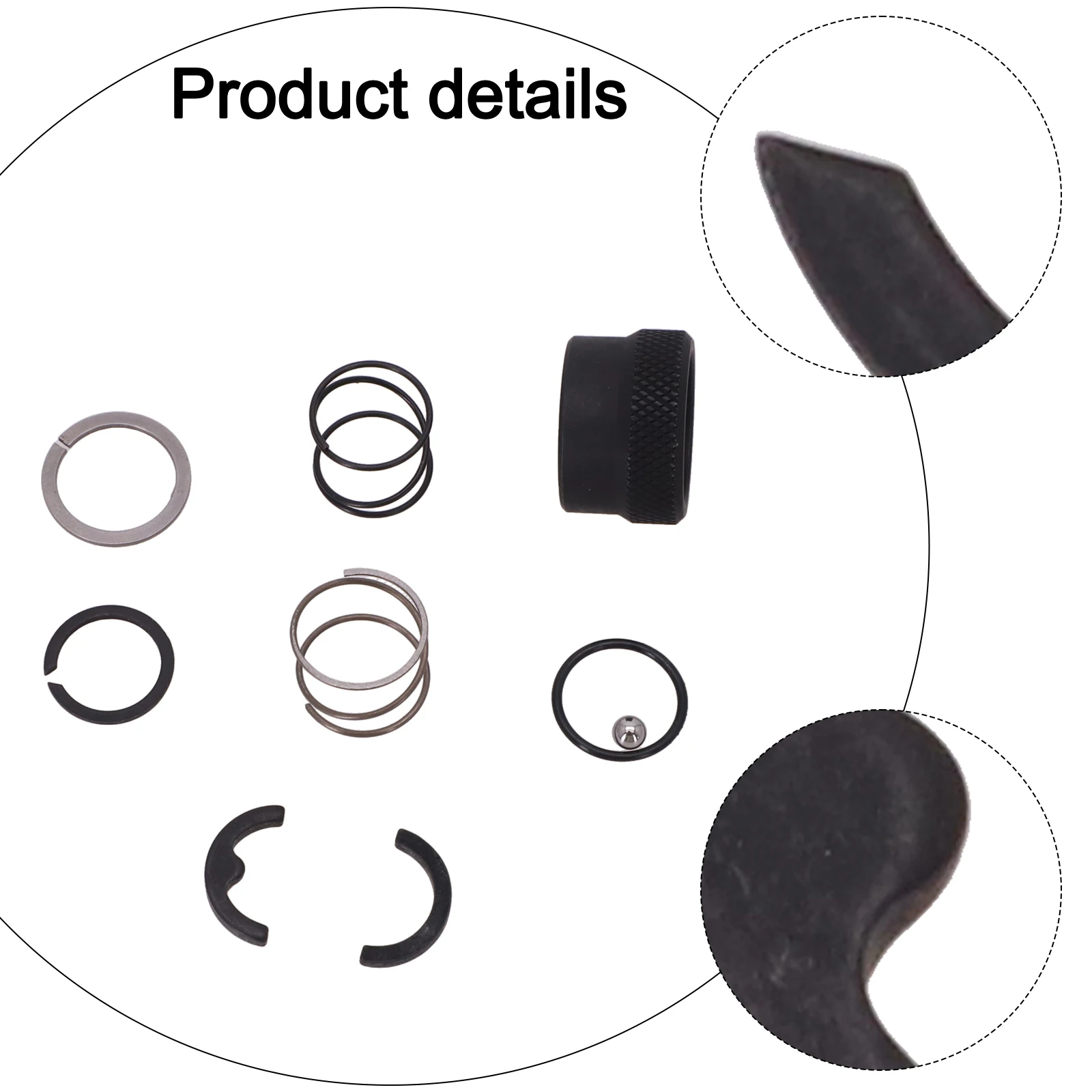 

Metal Ball Kit Spring Steel Ball Tool Maintenance Replacement Spring Steel Ball For DCF850B Driver Spring Ball Kit