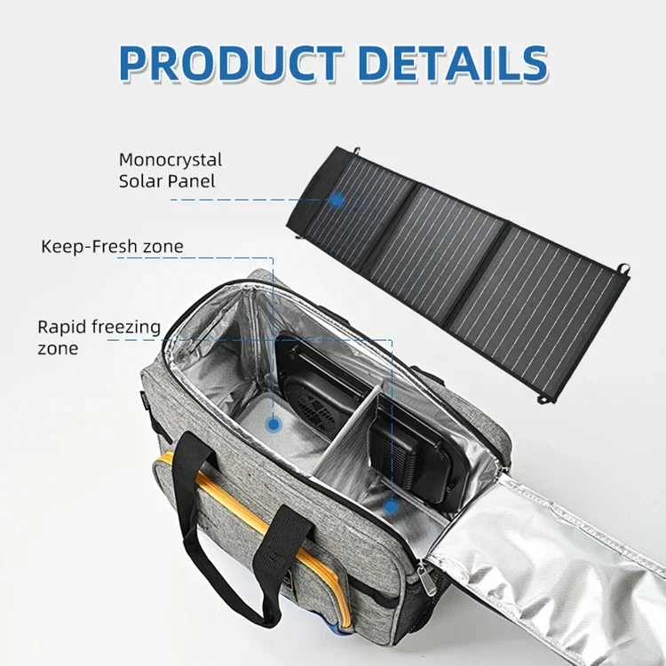 Exclusive Offers Portable 15l 25l outdoor travel adjustable hot and cold solar charging backpack