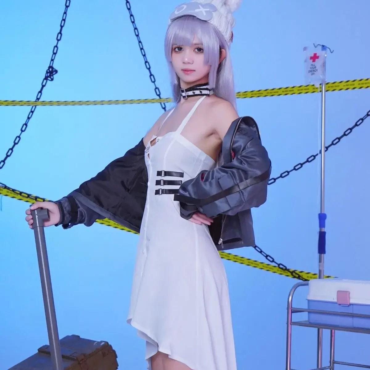 

Костюм для косплея Game Path To Nowhere Hella, женское шифоновое платье с лямкой на шее, Hella, повседневная одежда для косплея, повседневная одежда, униформа на Хэллоуин