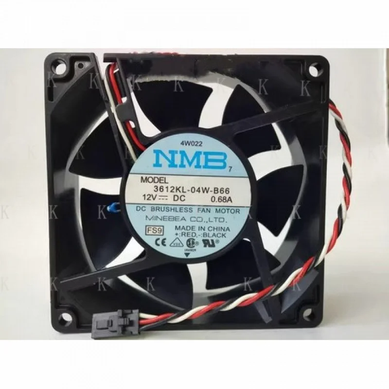 

C НОВЫЙ ДЛЯ NMB 9032 3612KL-04W-B66 12 В 0,68 А 3-проводной охлаждающий вентилятор