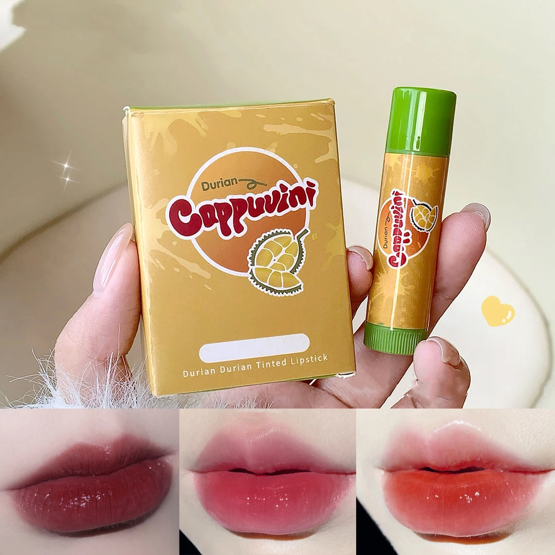 3 stuks hydraterende getinte lippenbalsem - hydraterende Koreaanse make-up voor glanzende lippen, langdurig - perfect Valentijnsdagcadeau