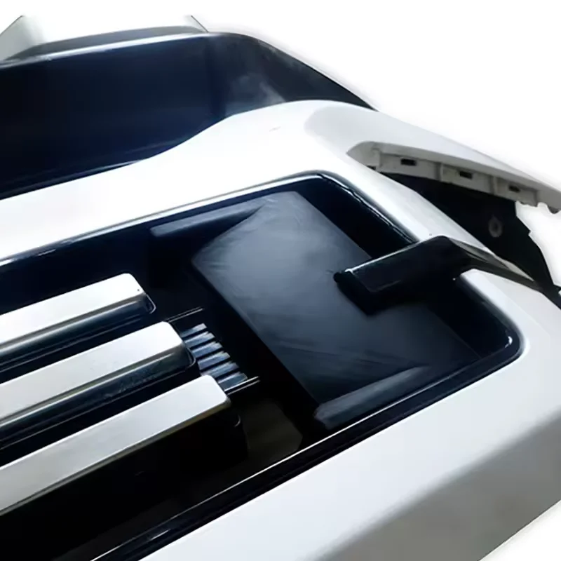2PCS For BYD Shark 6 2024 2025 Grille Side Decorative Cover Car Exterior Decoration Accessories Durable and Wear-resistant