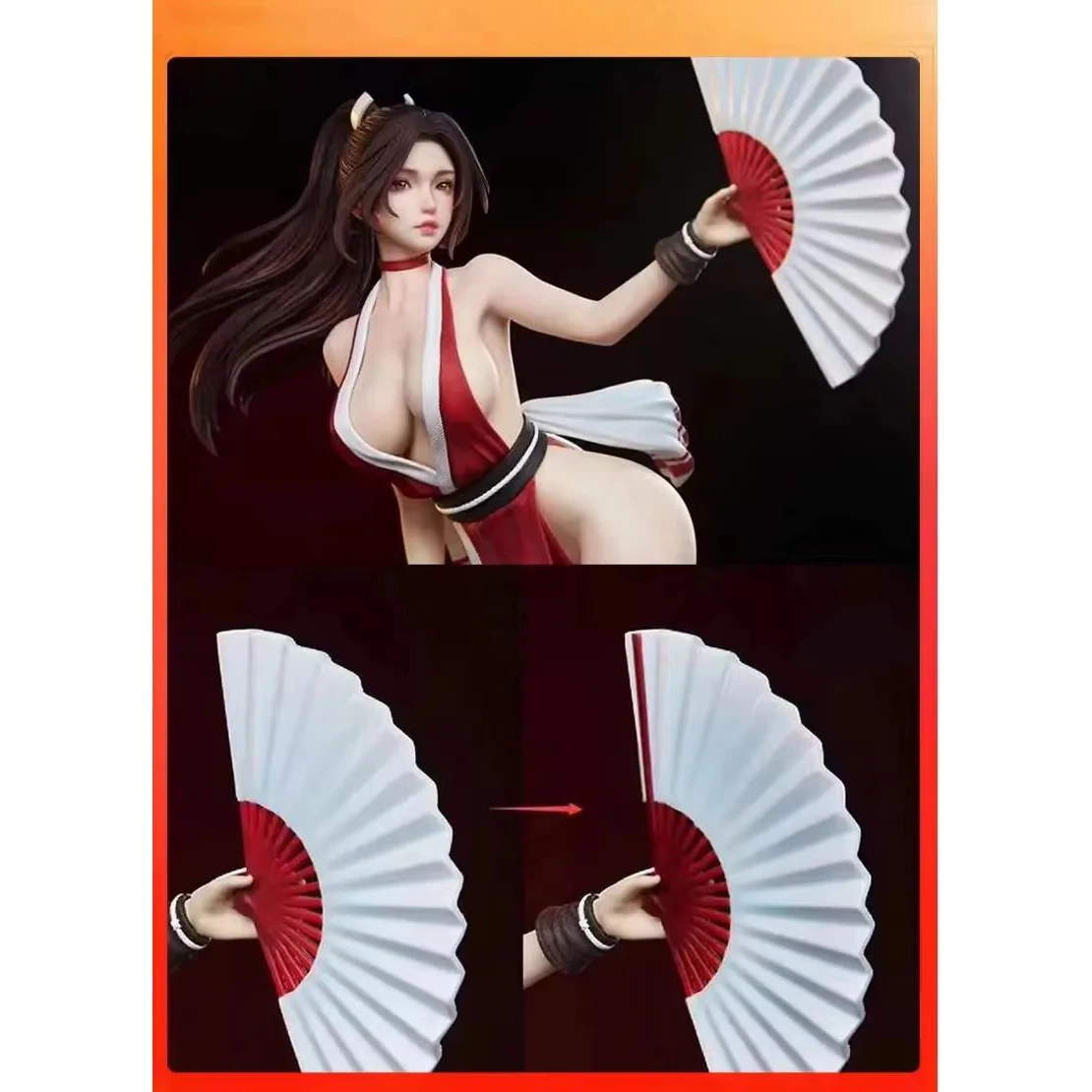 Nuevo 48cm Shiranui Mai 1/4 juguetes para niñas figuras de Anime japonés figura de acción de Pvc juguete juego modelo muñeca regalos
