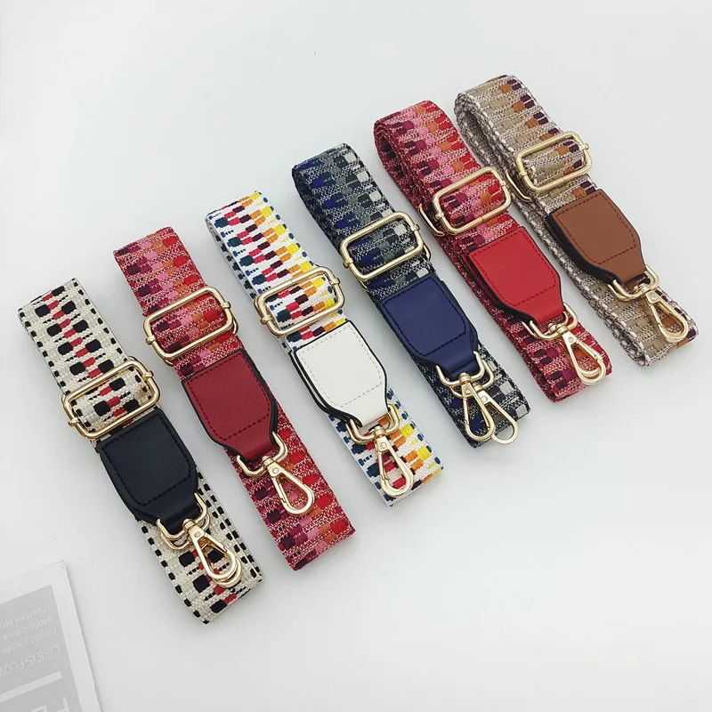 Accessories Oblique Span Single Shoulder Women's Bag Accessories Thickened Braided Strap Adjustable Length Shoulder Replaceable