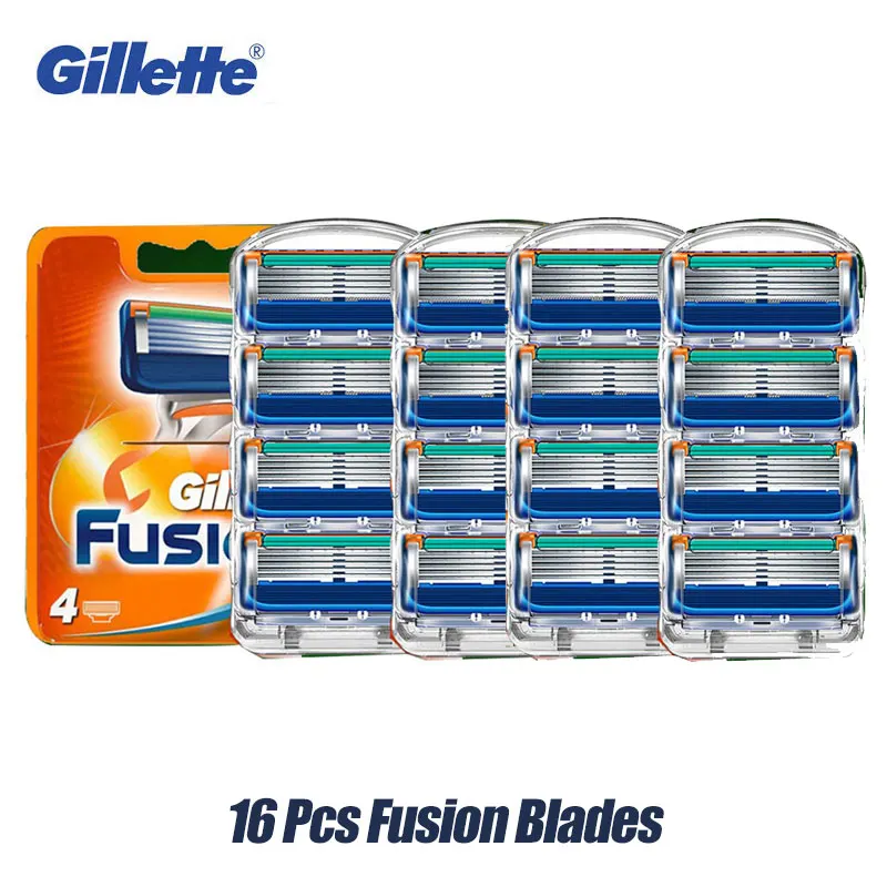 Gillette Fusion Rasierklingen 5 Schichten manuelle Rasier kopf Ersatz profession elle Bart Rasierklingen für Mann Gesicht Sicherheit Pflege
