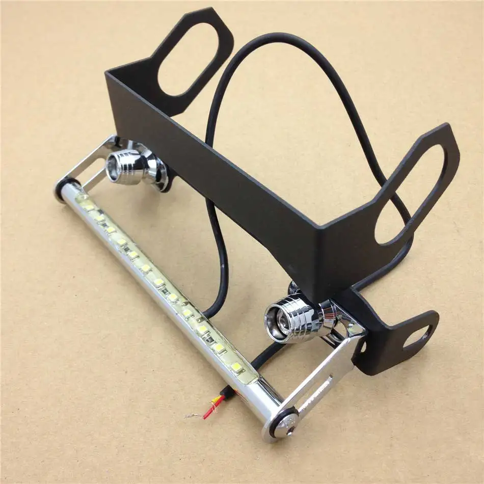 

For 2003-2006 Honda CBR600RR F5 / 2004-2007 CBR1000RR Fireblade Fender Eliminator Tidy Tail light Black Aluminum Motorcycle Bike