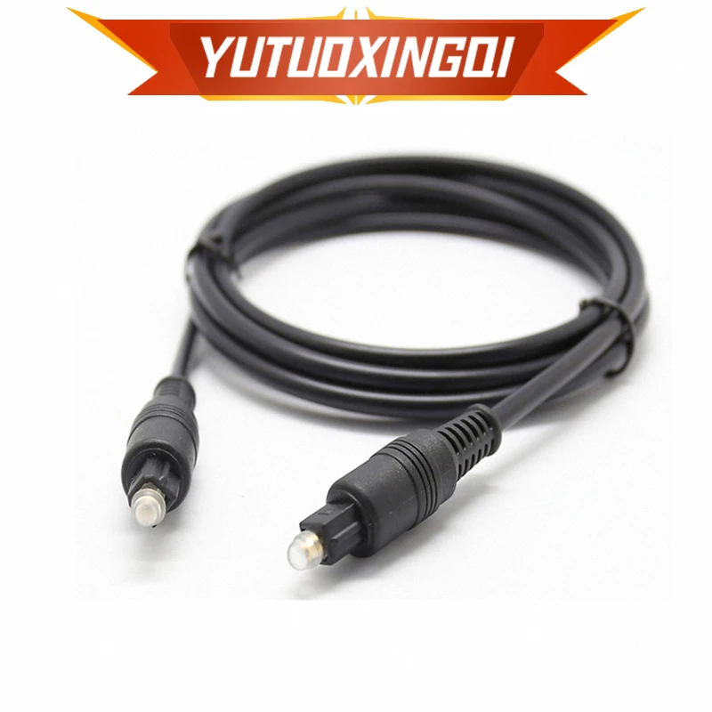 OD4.0 Audio Fiber Optic Audio Amplifier Connection Cable TOSLINK Digital Square Port Fiber Optic Cable