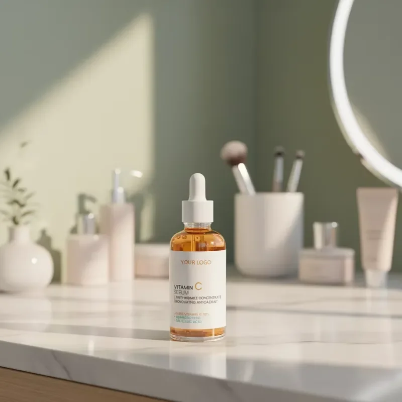 【CHIMU HOME】 Pure Vitamin C Face Serum with Hyaluronic Acid and Salicylic Acid Anti-Aging Moisturizer for Wrinkles and Uneven