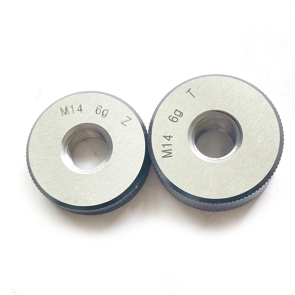 Juego de calibradores de anillo de rosca métrica, juego de calibradores de rosca de tornillo fino, 6g, M2, M2.5, M3, M3.5, M4, M5, 7, M8, M9, M10, M11, M12, M13, M14, M15, M16