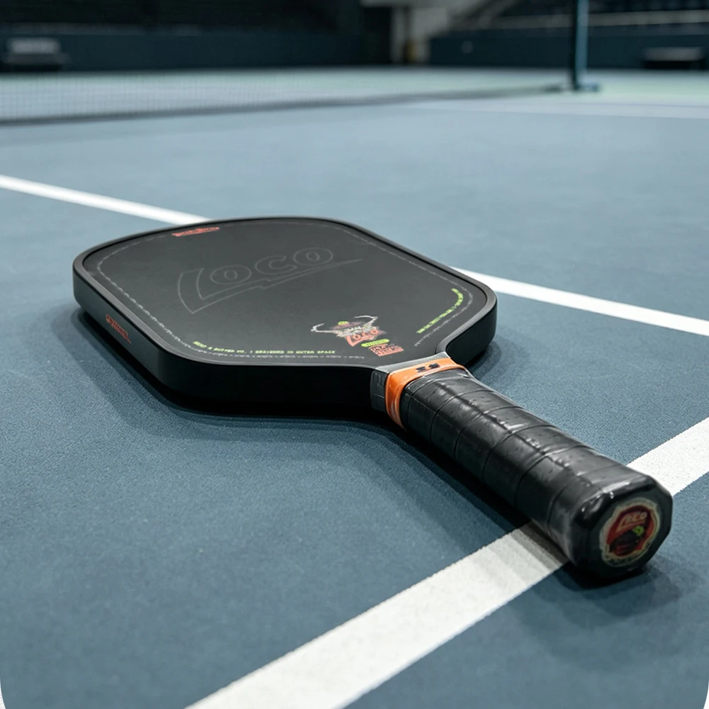 16mm Verlängertes Pickleball-Schläger T700 Carbonfaser-Oberfläche Doppelte Schaumkern-Dichte Leichter Kontrollschläger für Training – Detail 9