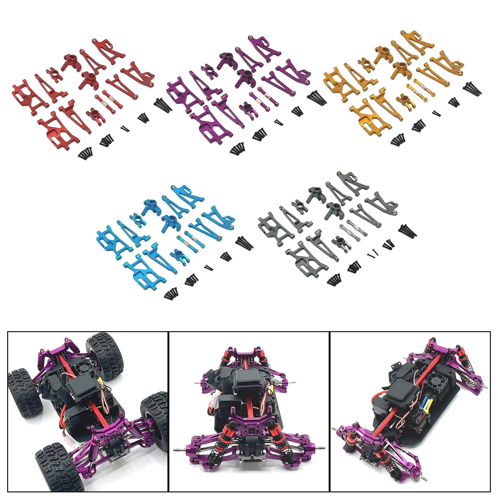 

Запчасти для радиоуправляемых машин масштаба 1:14: передний и задний нижние рычаги подвески, прочные, для радиоуправляемых грузовиков 1/14, заменяют детали 14209, аксессуары