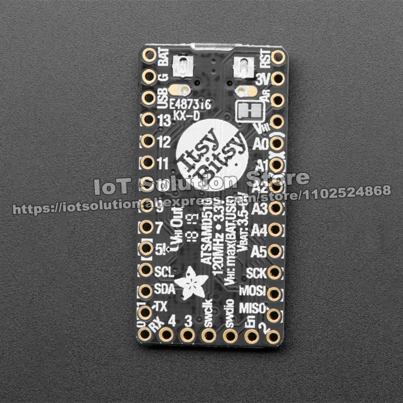Adafruit ItsyBitsy M4 Express featuring ATSAMD51 Product ID: 3800