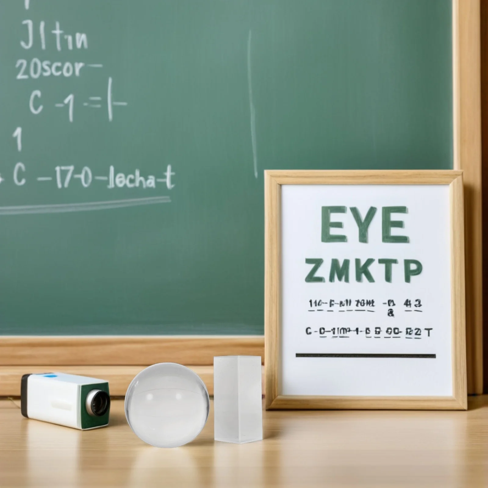 

2Pcs Optical Crystal Triangular Prism Clear for Photography Physics Teaching Science Classroom Light Refraction Photography