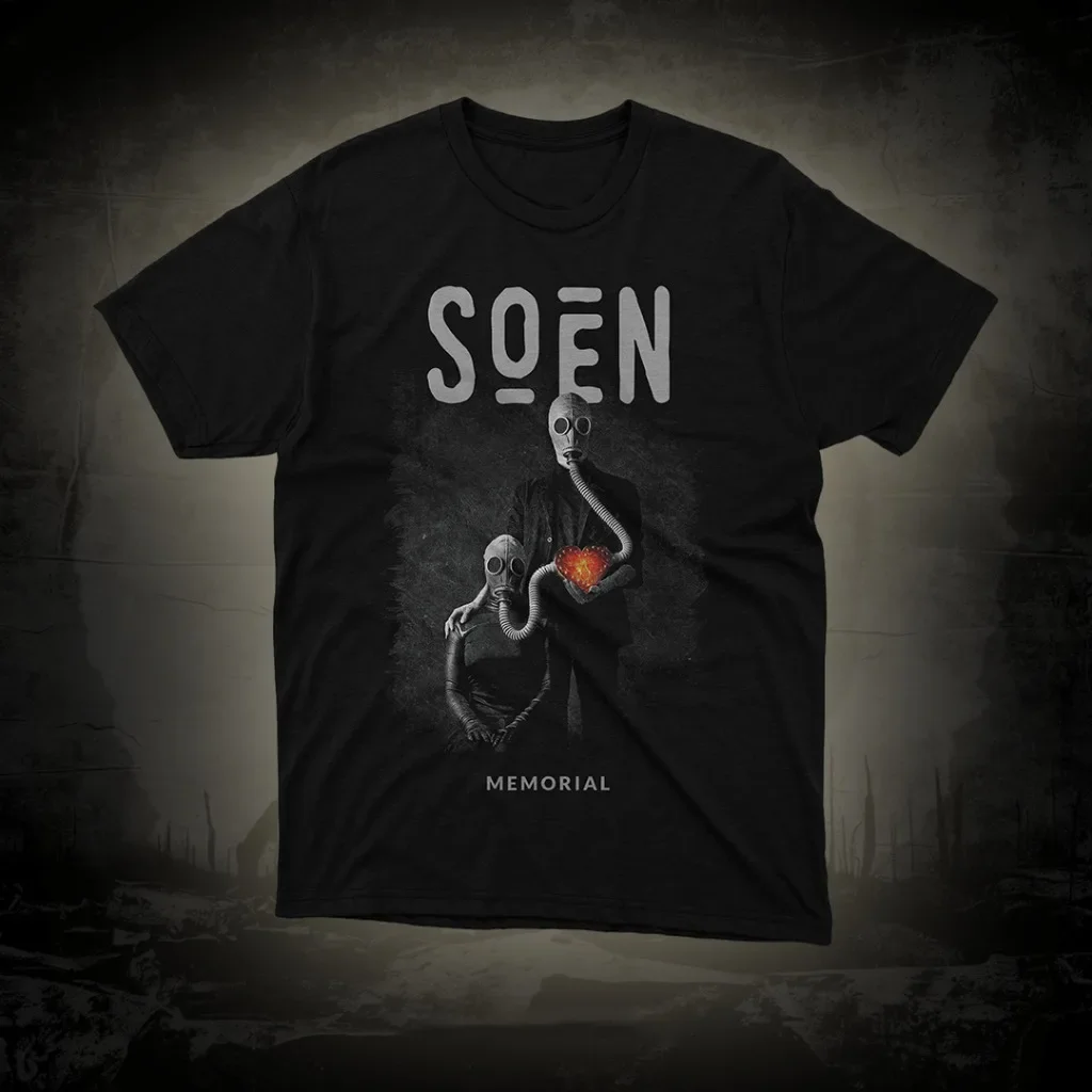 Soen Band Black T-Shirt Cotton Full Size Unisex S-5XL