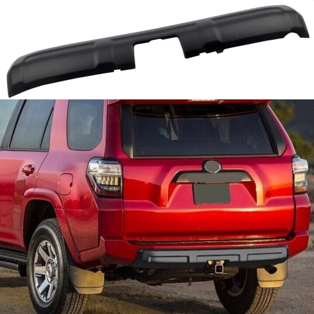 Matte Black Rear Lower Valance Panel Bumper Plate Replace Fit for Toyota 4Runner TRD Pro Off-Road 2014-2023