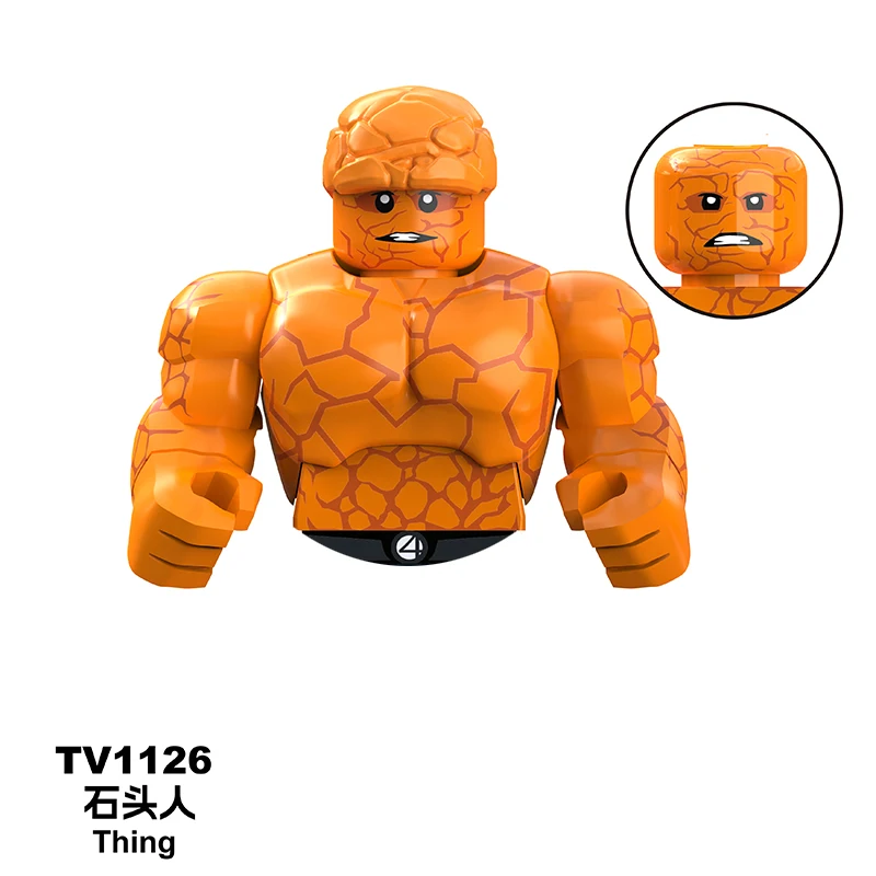 Fantastic Four 2026 Neue Bausteine Mini-Actionfiguren Lernspielzeug DIY-Spielzeug Geschenke für Kinder