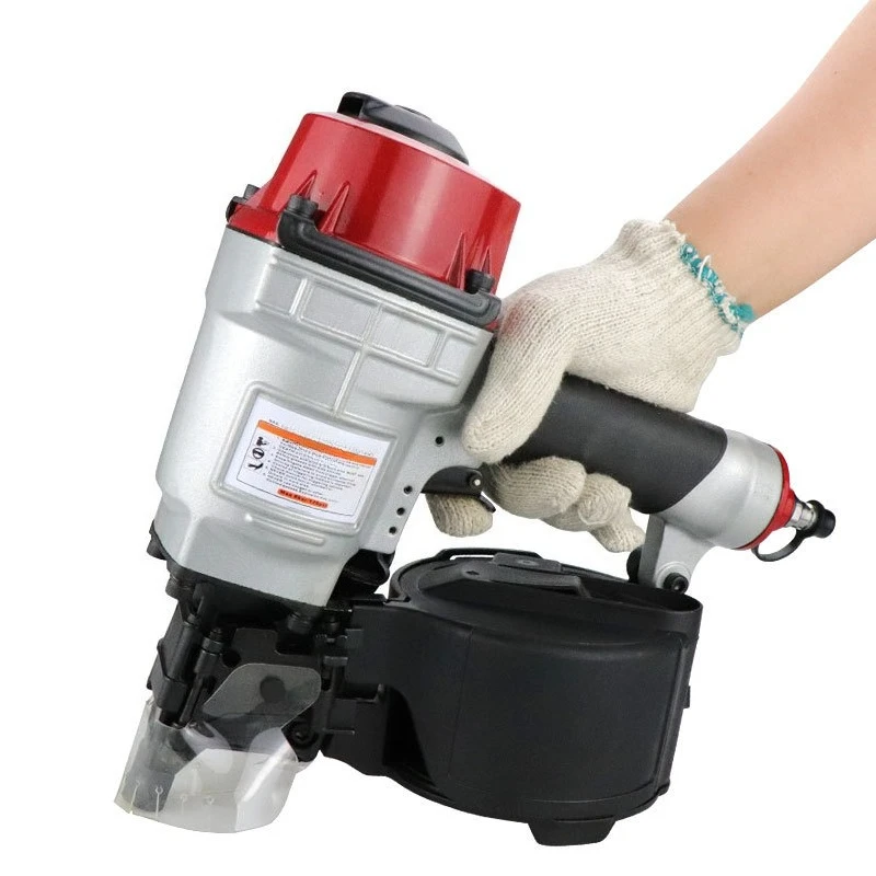 Pneumatic  rolling gun CN55/70/80/90 Air nail gun foreign nail disc ring nail tray wooden case