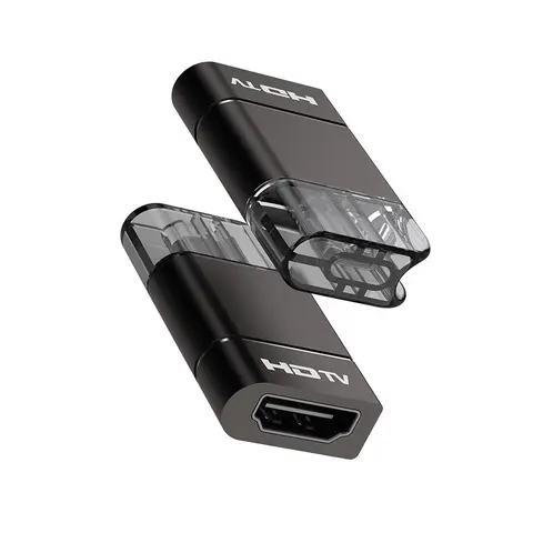 Type C To HDMI Adapter 3.5mm Wired Earphone Connector PD 100W Fast Charging HUB Converter HDTV For Laptop Computer Phone Tablet