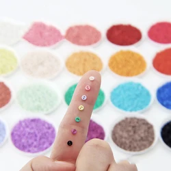 Hot Sale 3mm Mini Buttons Needlework Resin Plastic 2 Holes Button for Cartoon Dolls Clothes Shoes Scrapbooking Sewing Garment