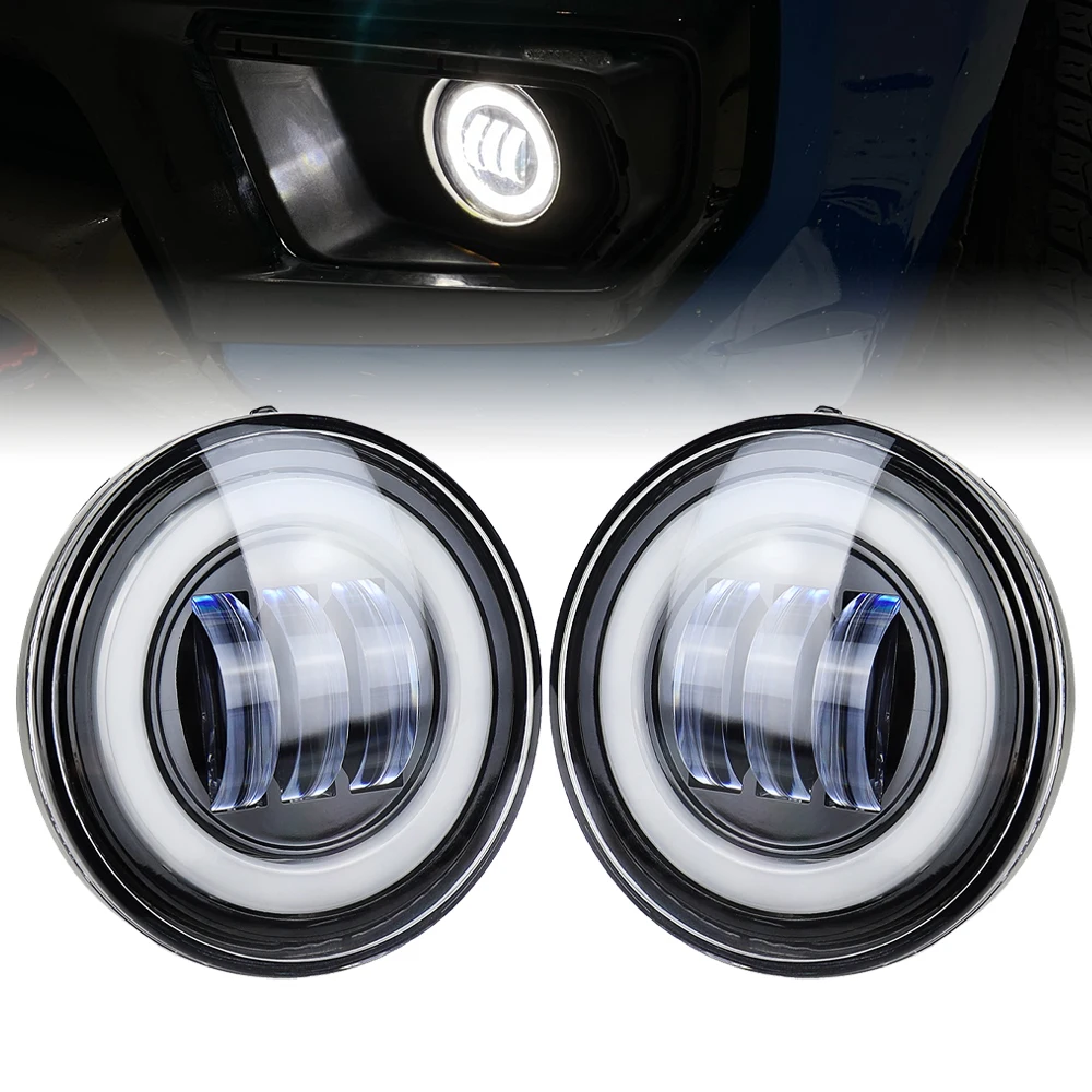 أضواء الضباب LED مصباح DRL لسيارة شيفروليه أفالانش 1500 2007-2013 / كامارو 2010-2013 / كولورادو 2015-2020 / تاهو 2007-2014