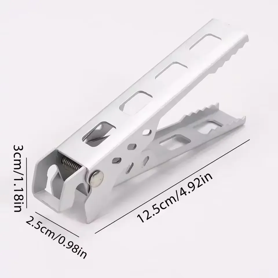 

Outdoor Camping Anti-Scald Pot Pan Bowl Gripper Hiking Cooking Picnic Barbecue Cookware Anti-hot Handle Holder Clip Clamp Tool