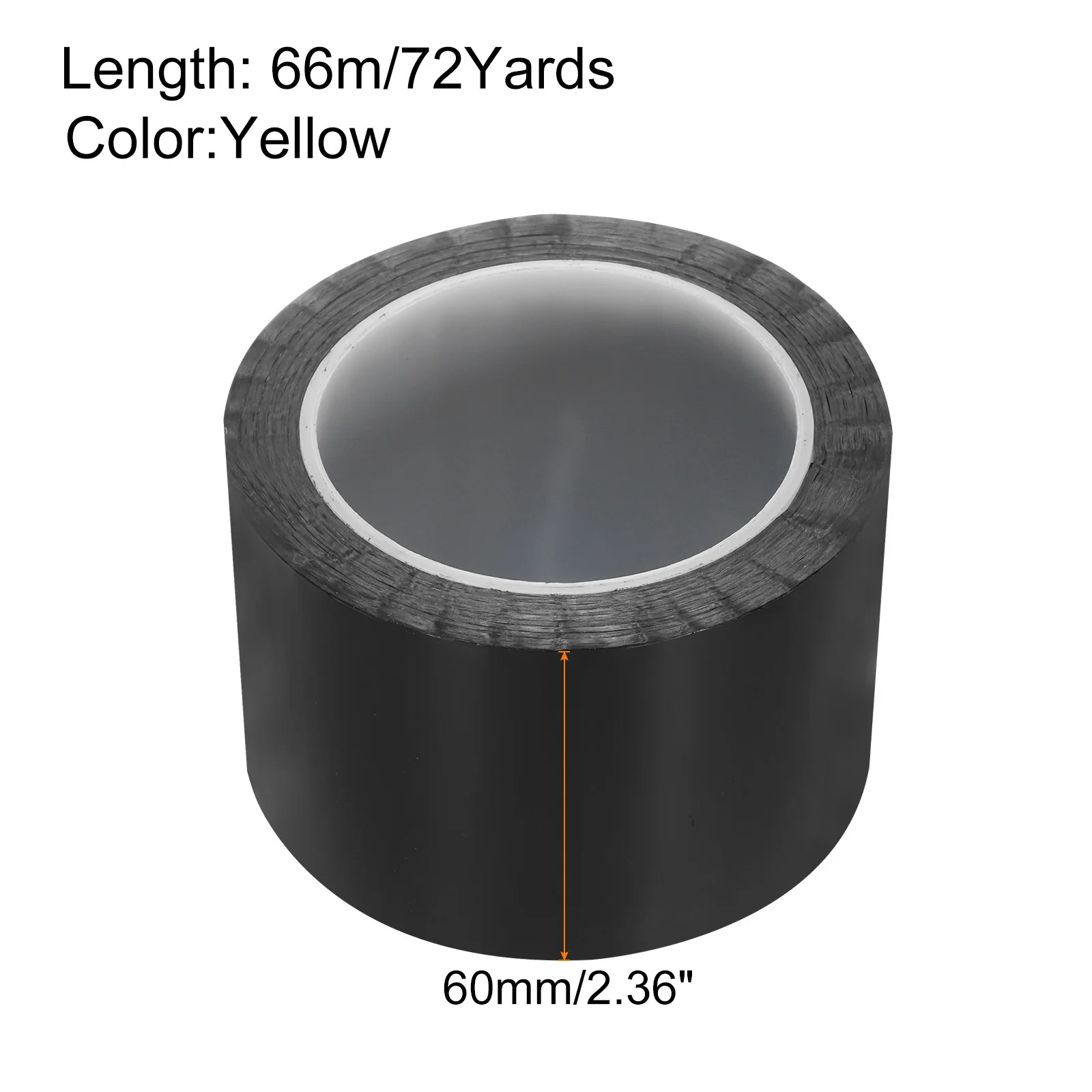 1 Rolls 66m Polyester Film Electrical Tape PET Tape High Temperature Heat Resistant Tape for Transformer Motor Wire