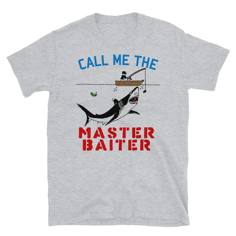 Call Me The Master Baiter Fishing Meme Funny T Shirt