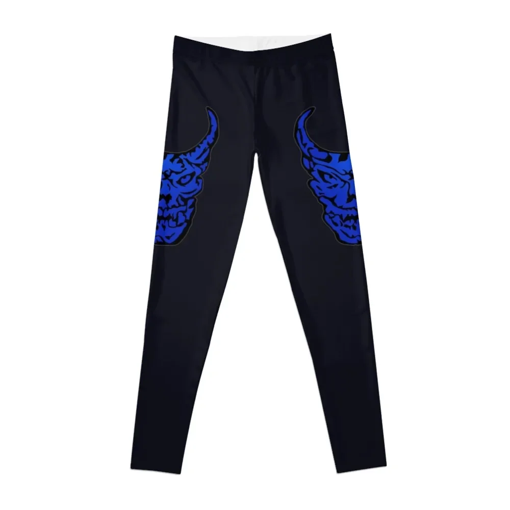 

Taker Blue Skull Leggings sporty woman push up harem pants Womens Leggings