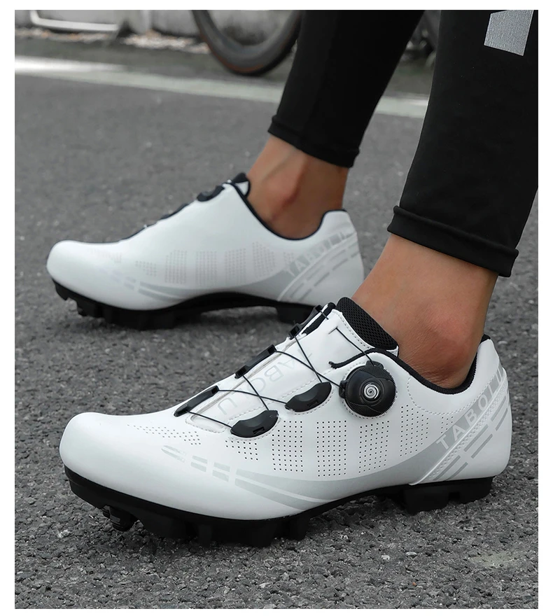 Rutschfeste Mountain-Offroad-MTB-Rennschuhe, atmungsaktive Fahrrad-Rennsport-Sportschuhe, professionelle Straßenrennen-Fahrradschuhe für Herren – Detail 11