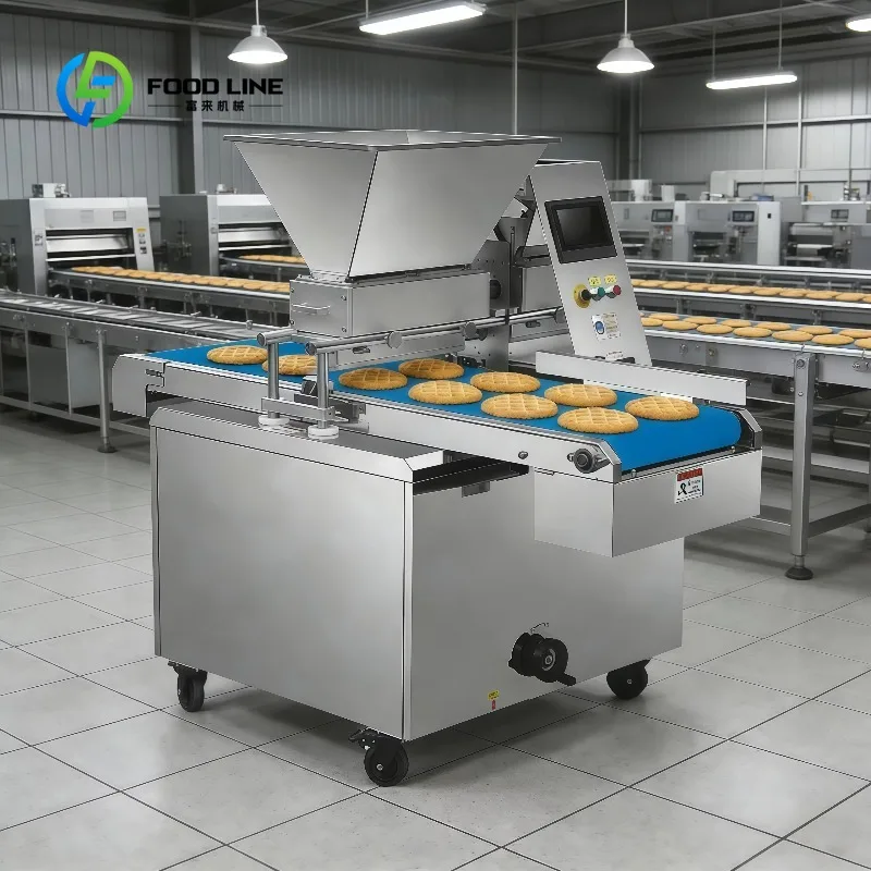 Commercial Cookie Biscuit Making Machine with Various Molds, Customized Voltage Automatic Forming Equipment
