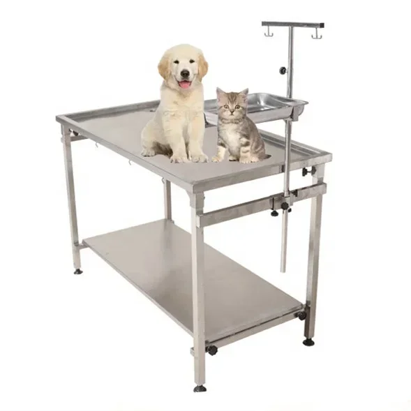 2025/Stainless Steel Pet Medical Vet Operating Table Veterinary Equipment Dog  Examination Table