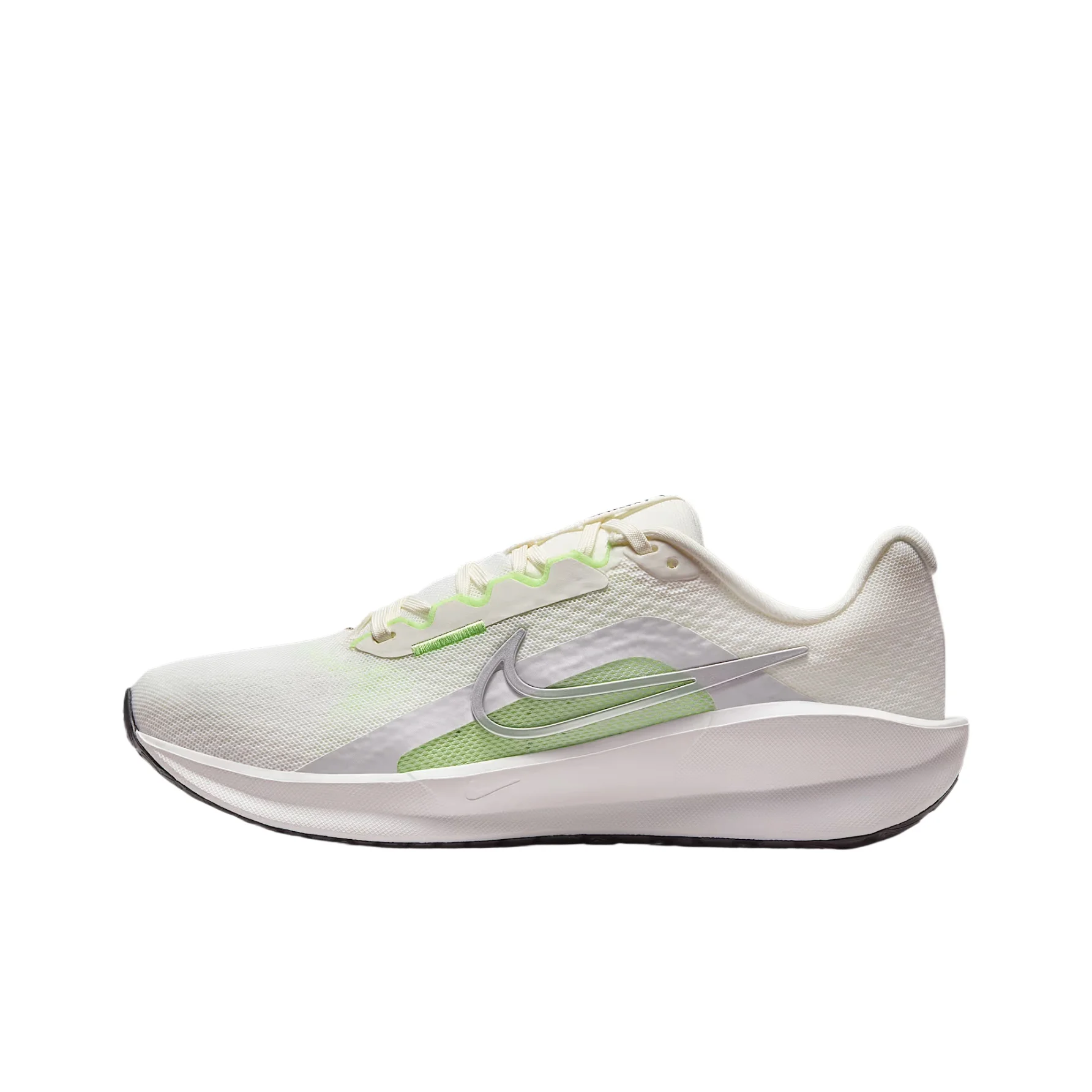 Nike DOWNSHIFTER 13 Breathable Low top Soft Foam, Rubber Outsole Running Shoes Women's Green FD6476-106