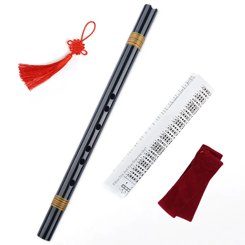 Mini  6 Holes Musical Instrument  Woodwind Instrument Xiao Flute With Bag Also For Beginner