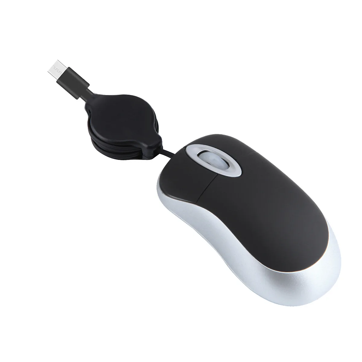 

Portable Mini Wired Mouse Retractable USB Cable Ergonomic Office Computer PC Laptop Gaming Mice