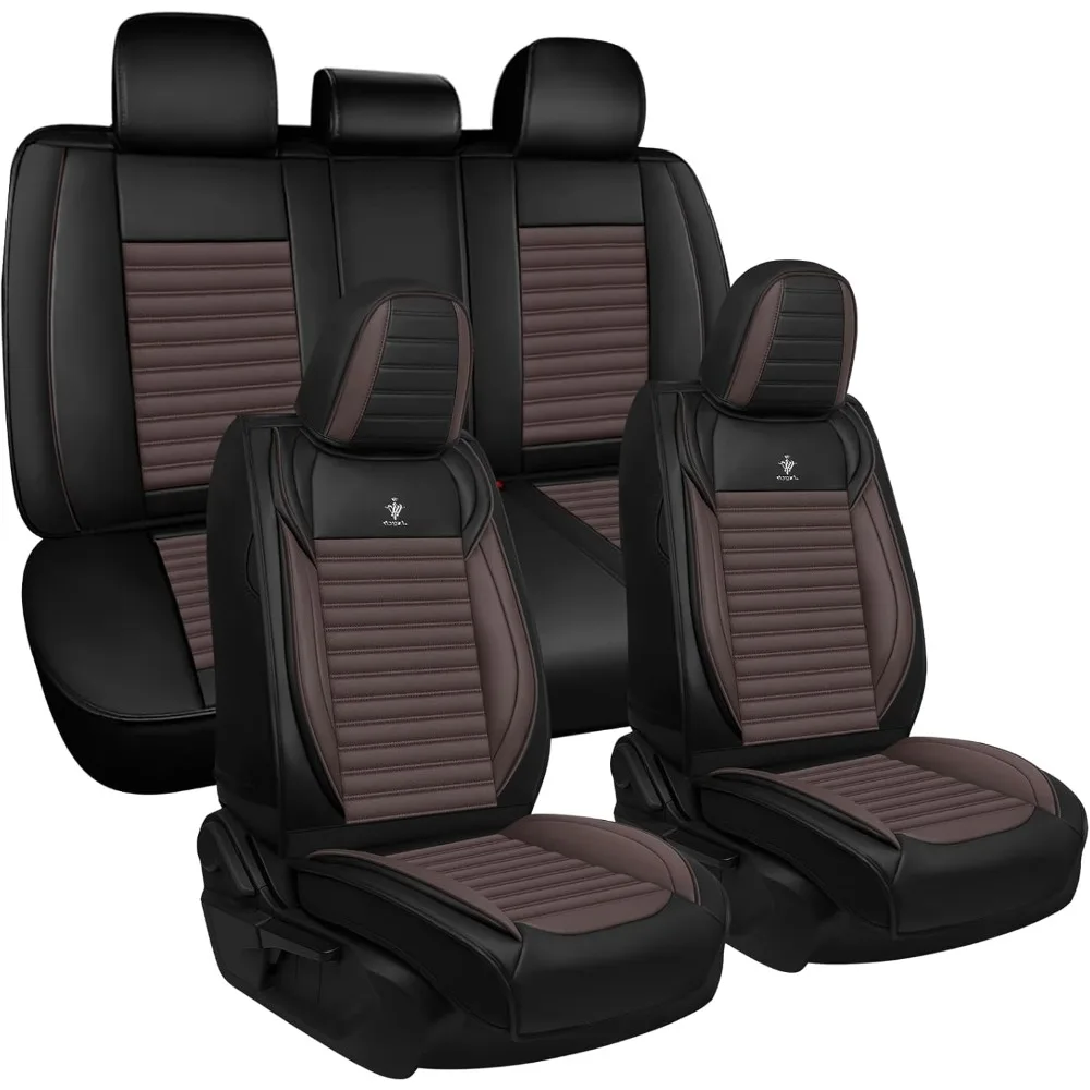 

Breathable Leather Seat Covers for 2012-2025 RAM 1500, Comfortable & Standard Waterproof Cushion