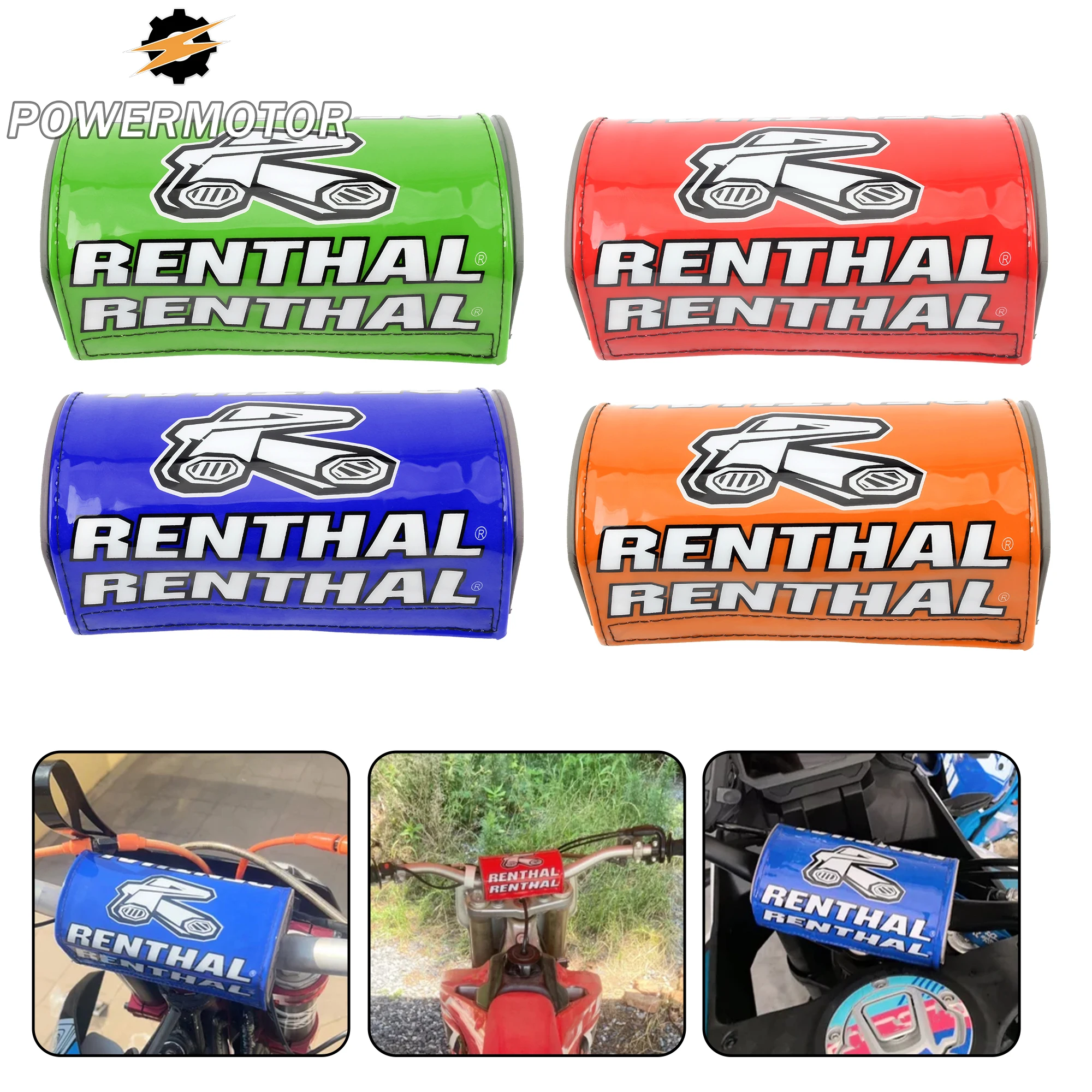 For Renthal Motorcycle Handlebar Foam Pad Chest Protector for KTM BETA Honda Enduro DirtBike Racing Steering Wheel Pillow Parts