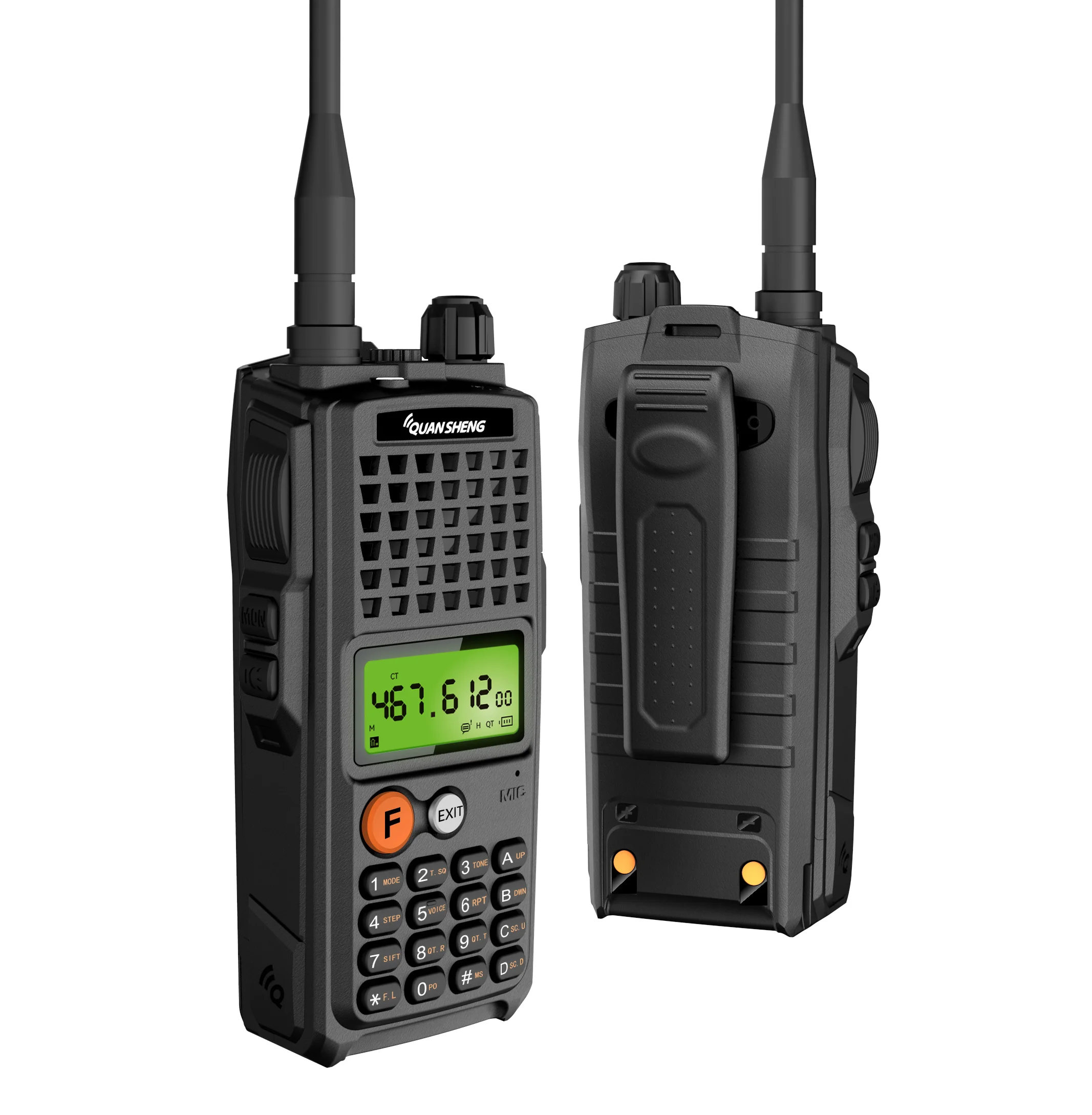 Quansheng TG-K10AT 10W Lange Afstand Talkie Walkie Uhf 400-470Mhz Quansheng K10bij Tweerichtings Radio Ham Radio Lange Afstand Walkie Talkie